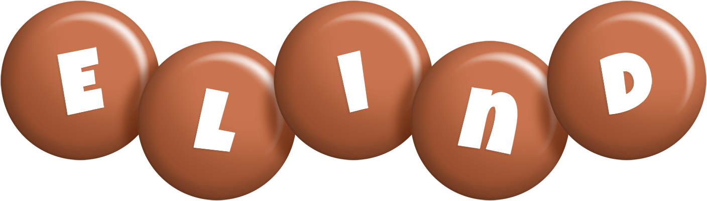 Elind candy-brown logo