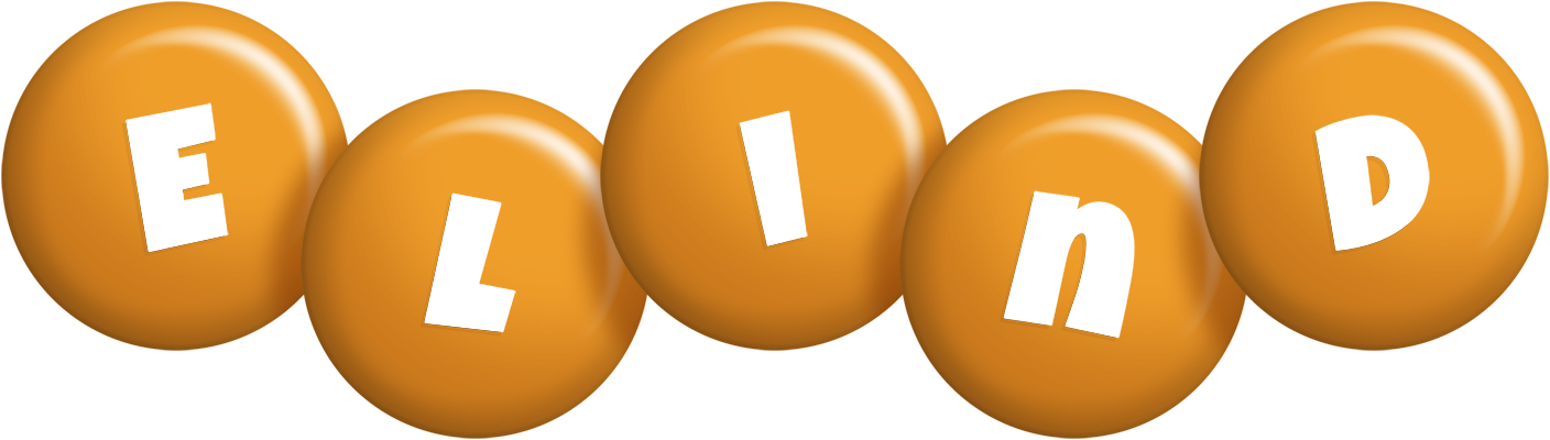 Elind candy-orange logo