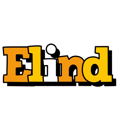Elind cartoon logo