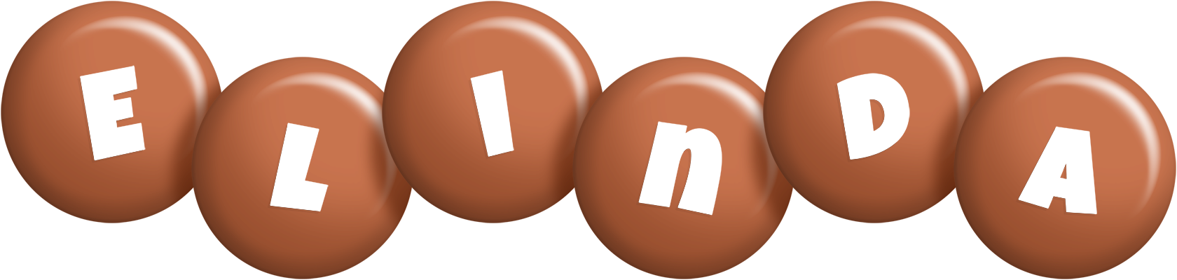 Elinda candy-brown logo