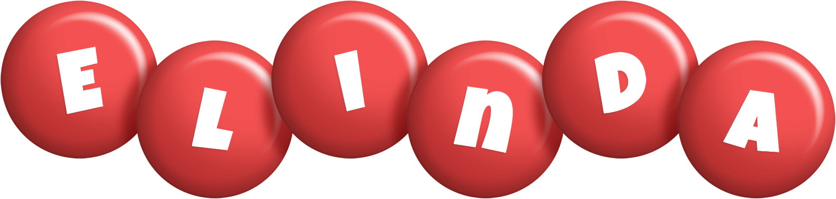 Elinda candy-red logo