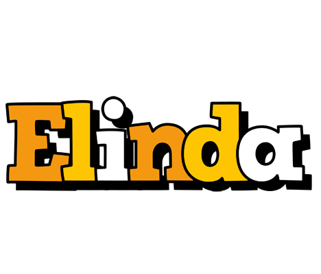 Elinda cartoon logo