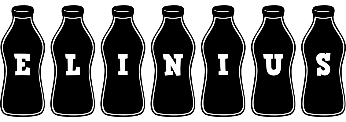 Elinius bottle logo