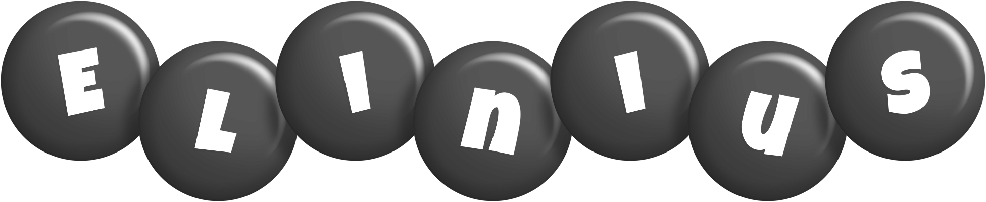 Elinius candy-black logo