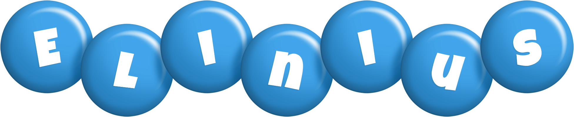 Elinius candy-blue logo