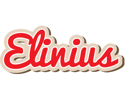 Elinius chocolate logo