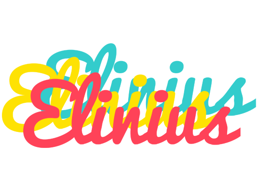 Elinius disco logo
