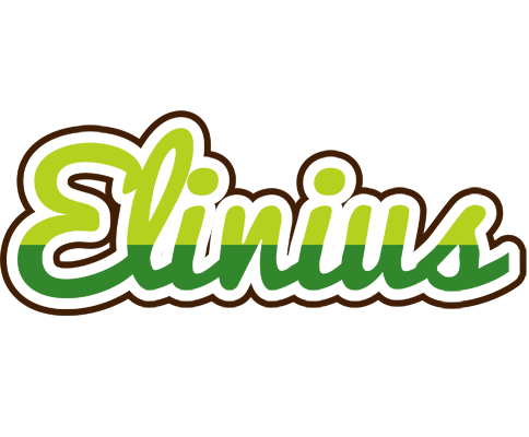 Elinius golfing logo