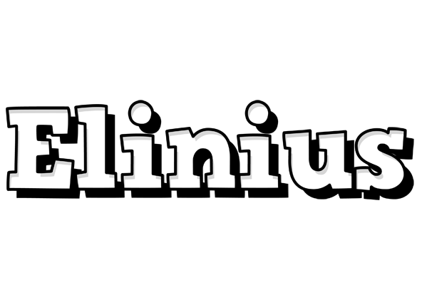 Elinius snowing logo