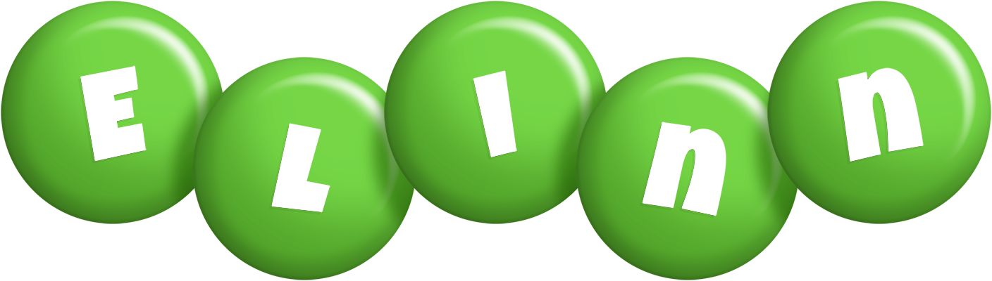 Elinn candy-green logo