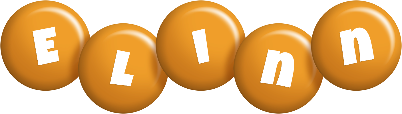 Elinn candy-orange logo