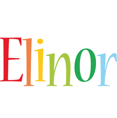 Elinor birthday logo