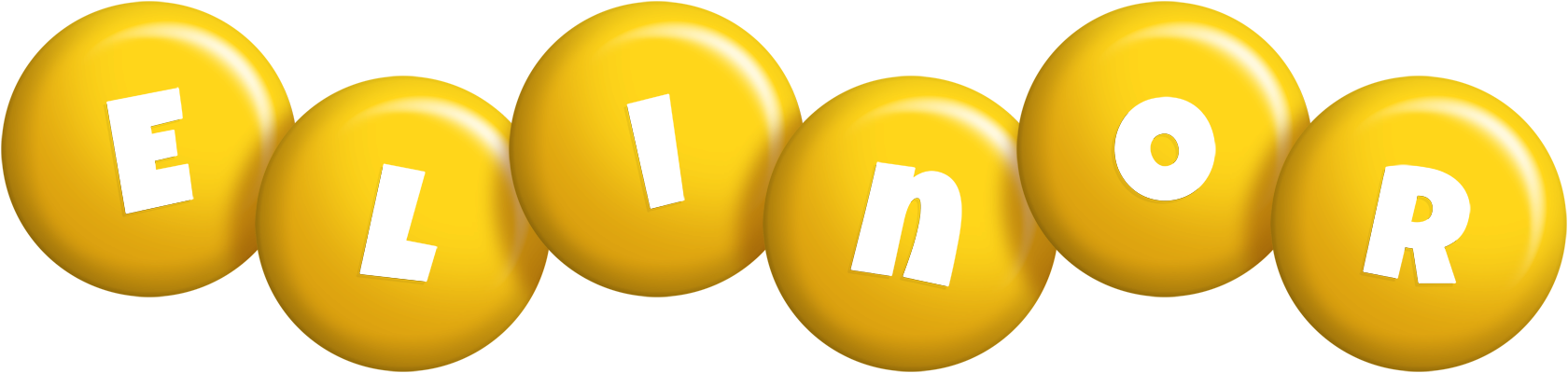 Elinor candy-yellow logo