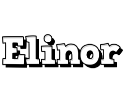 Elinor snowing logo