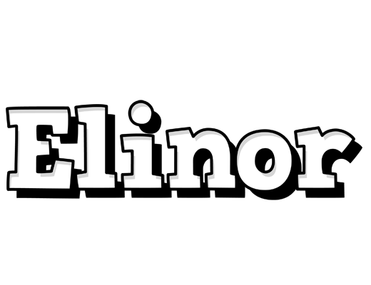 Elinor snowing logo