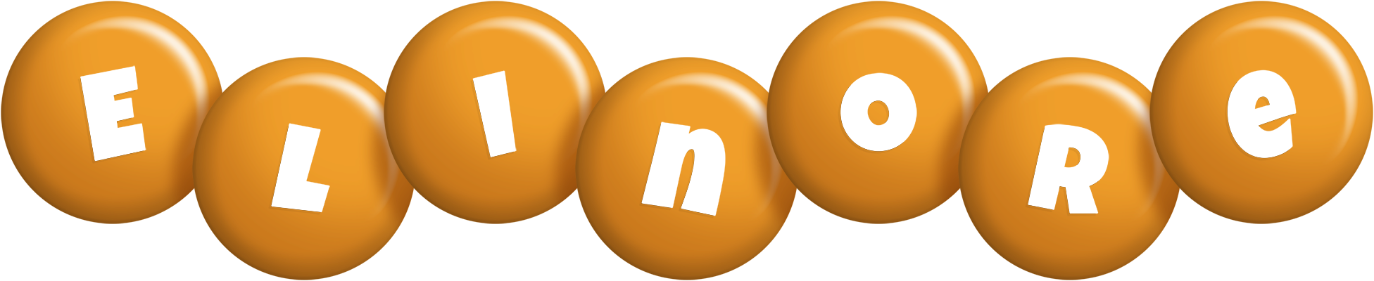 Elinore candy-orange logo