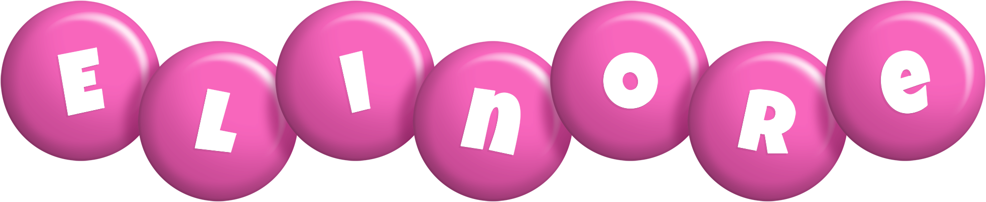 Elinore candy-pink logo