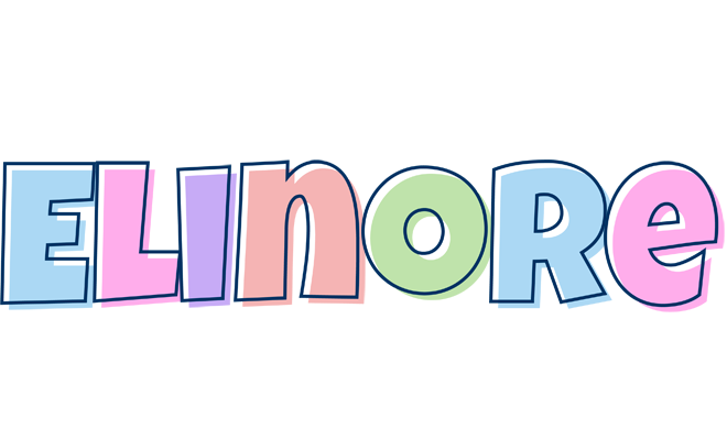Elinore pastel logo