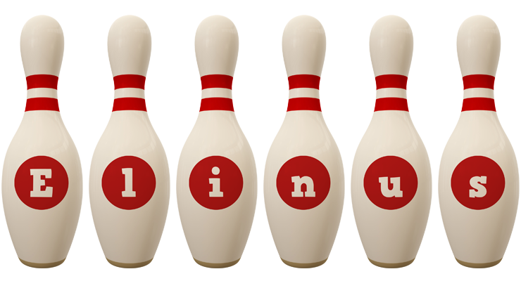 Elinus bowling-pin logo