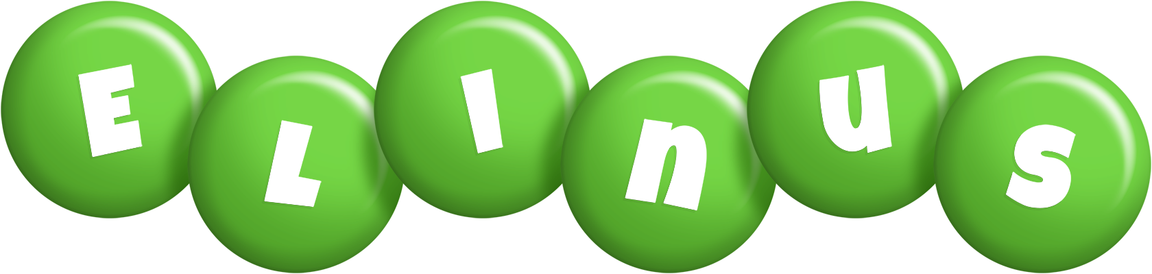 Elinus candy-green logo