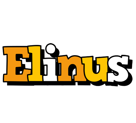 Elinus cartoon logo