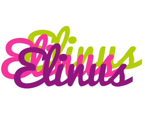 Elinus flowers logo