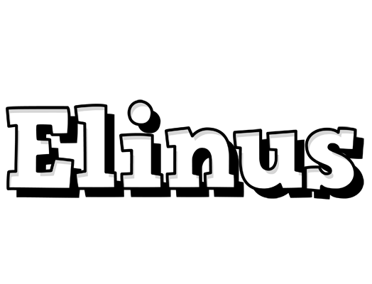Elinus snowing logo