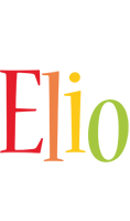 Elio birthday logo