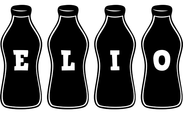 Elio bottle logo