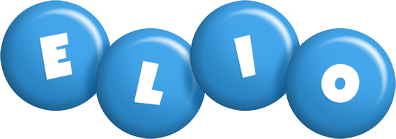 Elio candy-blue logo
