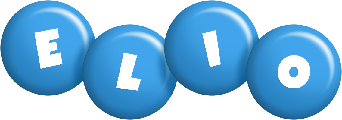 Elio candy-blue logo