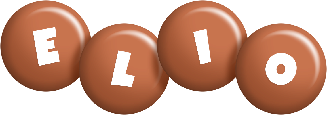 Elio candy-brown logo