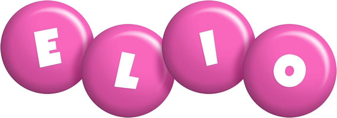 Elio candy-pink logo