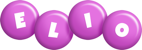 Elio candy-purple logo