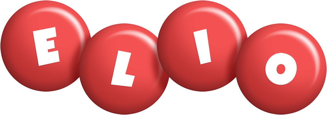 Elio candy-red logo
