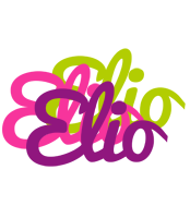 Elio flowers logo