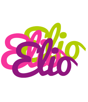 Elio flowers logo