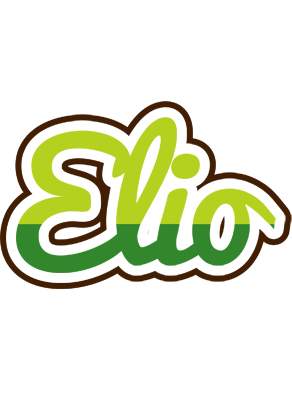 Elio golfing logo