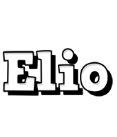 Elio snowing logo