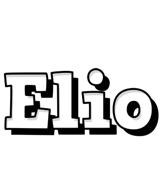 Elio snowing logo