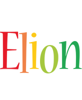 Elion birthday logo