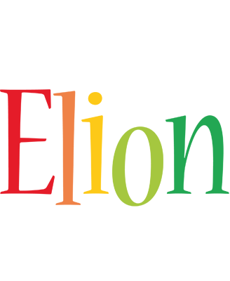 Elion birthday logo