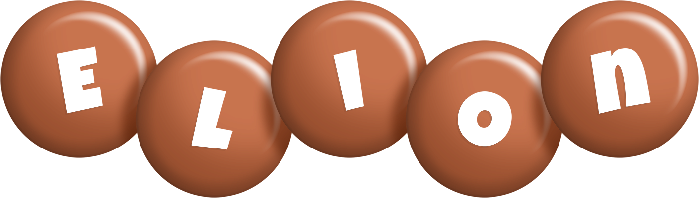 Elion candy-brown logo