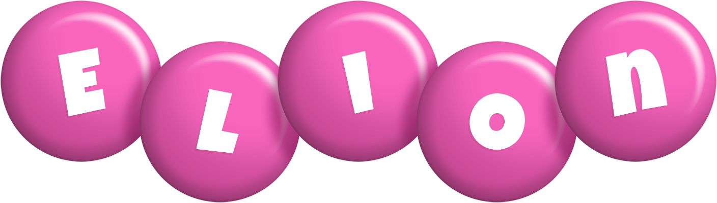 Elion candy-pink logo