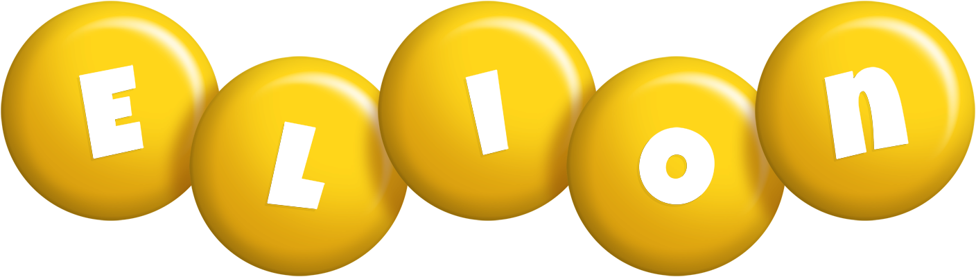 Elion candy-yellow logo