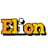 Elion cartoon logo