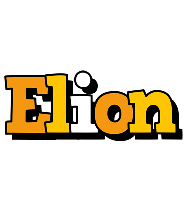 Elion cartoon logo