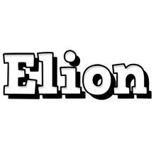 Elion snowing logo