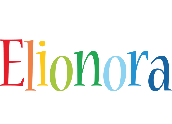 Elionora birthday logo