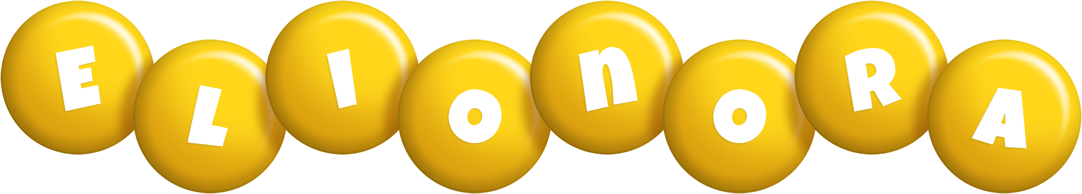 Elionora candy-yellow logo
